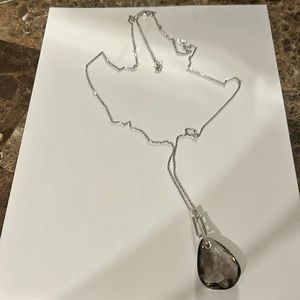 Swarovski Long necklace with crystal pendant